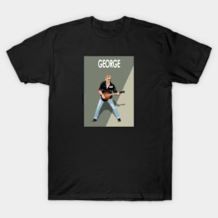 Original George Michael Contemporary T-Shirt Design, Sticker Art, Mugs, Art Prints, Hoodies T-Shirt